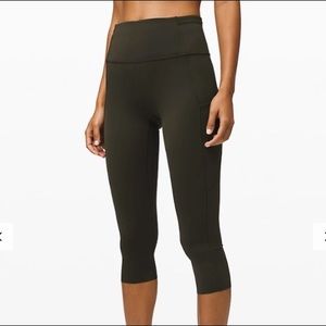 Fast and Free Crop 19”Dark Olive- 6